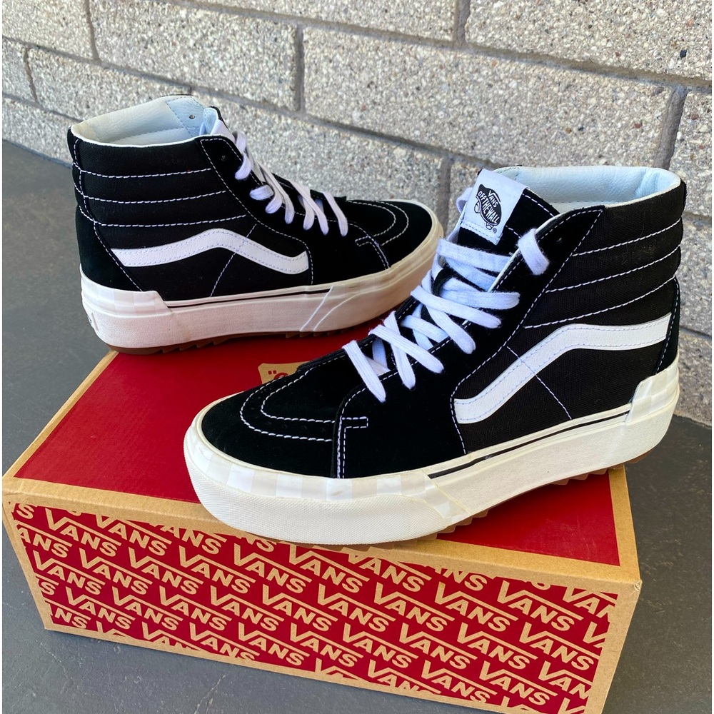 Vans Sk8-Hi Stacked (Suede/Canvas)